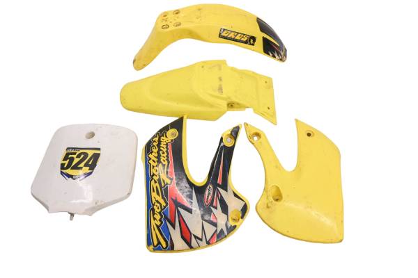 Suzuki - 04 Suzuki DRZ110 Front Rear Side Panels Fenders