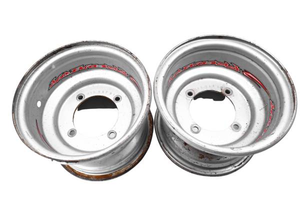 Polaris - 03 Polaris Predator 90 2x4 Front Rear Wheels Rims 8X5.5 4/110