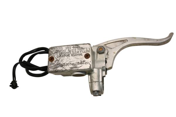 Yamaha - 03 Yamaha Warrior 350 2x4 Front Brake Master Cylinder & Lever YFM350X