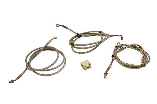 Polaris - 19 Polaris RZR XP Turbo Rear Brake Lines & Fitting