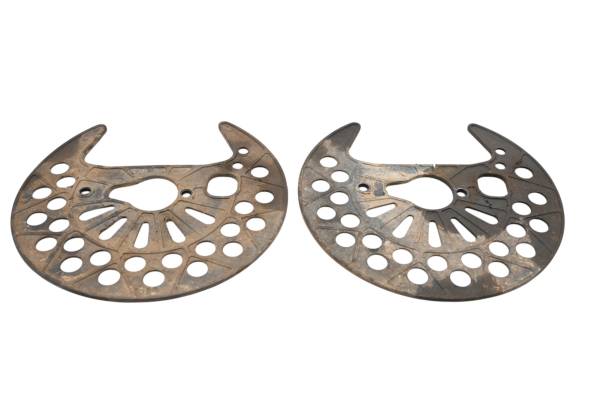 Polaris - 08 Polaris Outlaw 525 S Front Brake Discs Rotors Guards