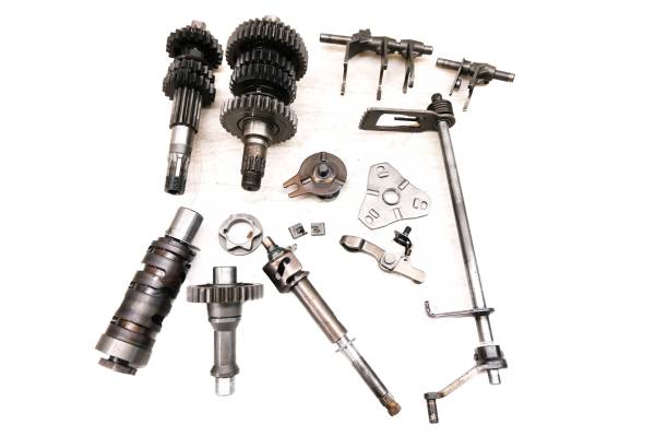 Suzuki - 98 Suzuki Quadrunner 160 2x4 Transmission Shift Forks & Drum LT160 For Parts