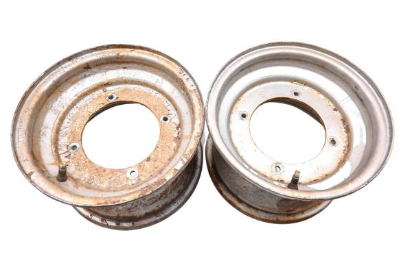 Polaris - 87 Polaris Cyclone 250X 2x4 Front Wheels Rims 10X8.8 4/156