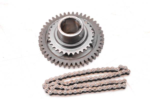 Yamaha - 05 Yamaha Grizzly 660 4x4 Crank Gear & Chain YFM660F