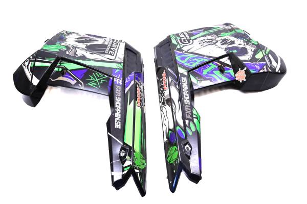 Polaris - 13 Polaris Pro RMK 800 Side Covers Panels Fenders Left & Right 155"