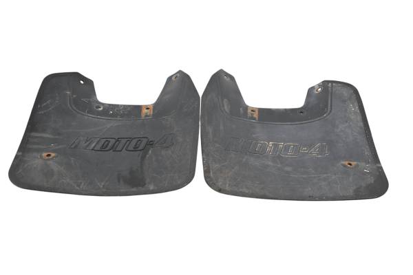 Yamaha - 97 Yamaha Badger 80 Front Fender Mud Guards Flaps YFM80