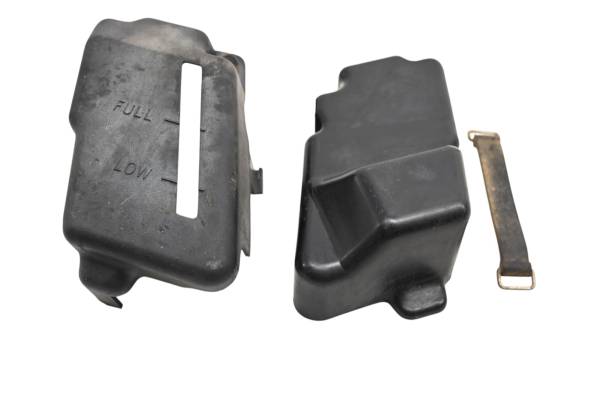 Kawasaki - 90 Kawasaki Mojave 250 2x4 Coolant Overflow Radiator Bottle Cover KSF250