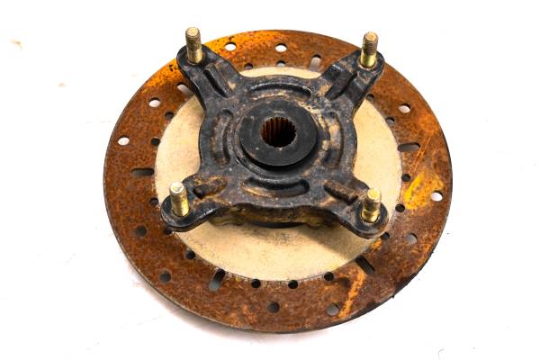 Polaris - 18 Polaris Ranger Crew 570 4x4 Front Wheel Hub & Rotor Left Right