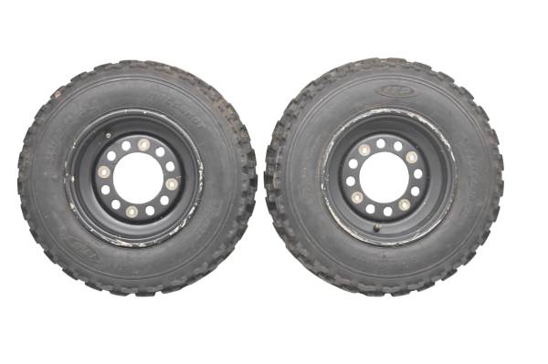 Kawasaki - 08 Kawasaki KFX450R Front Wheels Rims & Tires 21X7-10 4/144