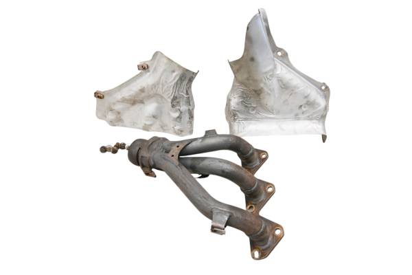 Can-Am - 19 Can-Am Spyder F3 SE6 Header Exhaust Head Pipe & Heat Shields