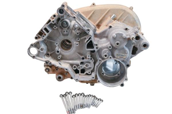 Kawasaki - 04 Kawasaki KFX700 2x4 Crankcase Center Crank Case V-Force