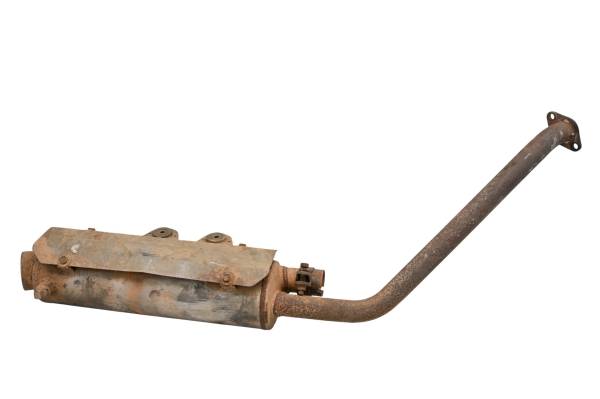 Kawasaki - 04 Kawasaki KFX700 2x4 Muffler Exhaust Pipe V-Force