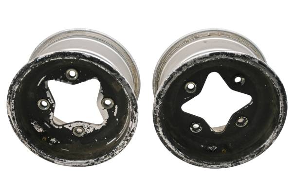 Kawasaki - 04 Kawasaki KFX400 Front Wheels Rims 4/144 10X5.5 LTZ400