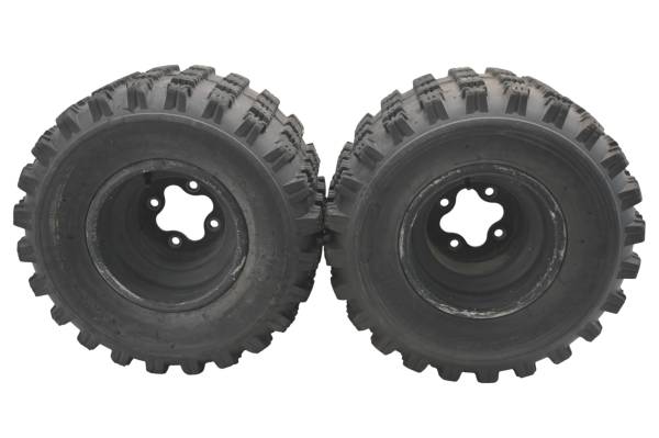 Honda - 02 Honda TRX400EX Rear Wheels Rims & Tires 4/110 9X8 Cst Ambush At20X11-9