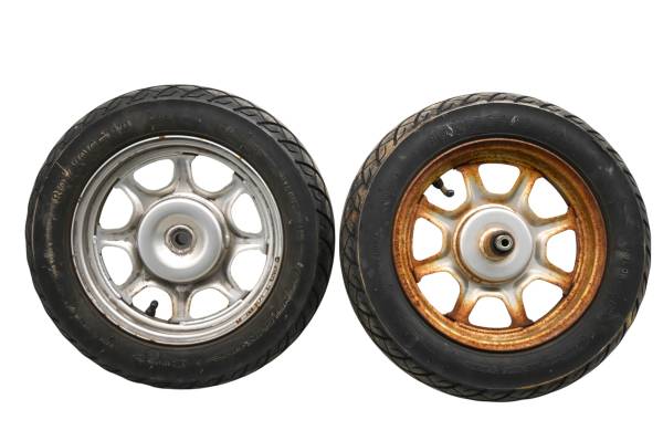 Honda - 16 Honda Metropolitan 50 Front & Rear Wheels Rims & Tires 80/100-10 NCW50