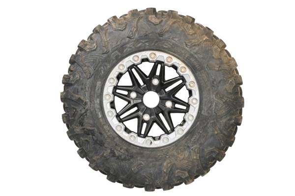 Kawasaki - 24 Kawasaki Teryx KRX 1000 Front Or Rear Wheel Rim & Tire 4/156 15X8 Maxxis Carnivore 31X10R15 KRF1000