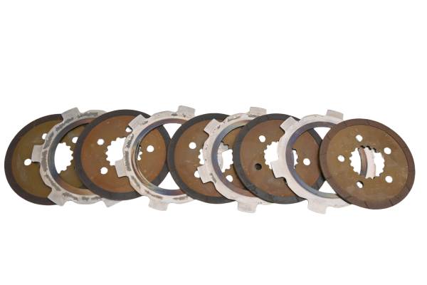 Kubota - 23 Kubota RTV-XG850 Parking Brake Discs & Friction Plates Sidekick 850