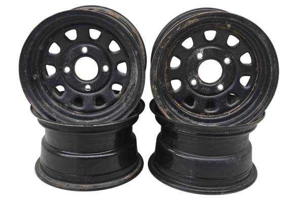 Honda - 13 Honda Rancher 420 4x4 Front & Rear Wheels Rims 12X7 4/110 TRX420FA