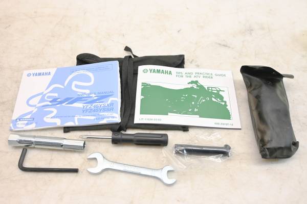 Yamaha - 24 Yamaha YFZ450R Owners Manual & Tool Kit New Take Off