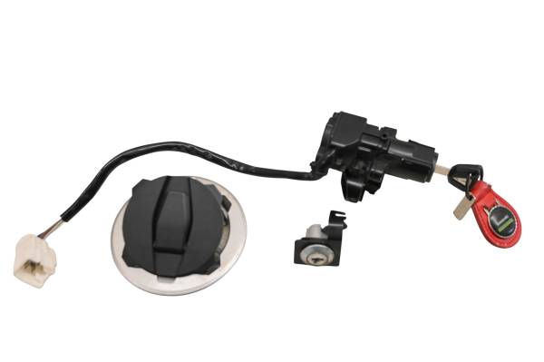Kawasaki - 21 Kawasaki Ninja 650 Key Switch Gas Cap & Seat Lock Set EX650