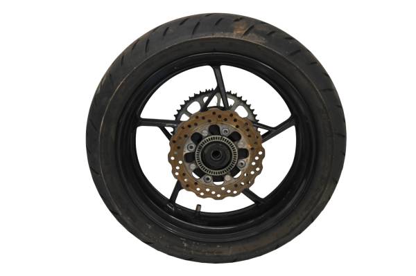 Kawasaki - 21 Kawasaki Ninja 650 Rear Wheel Rim & Tire Dunlop Sportmax 160/60Zr17 EX650