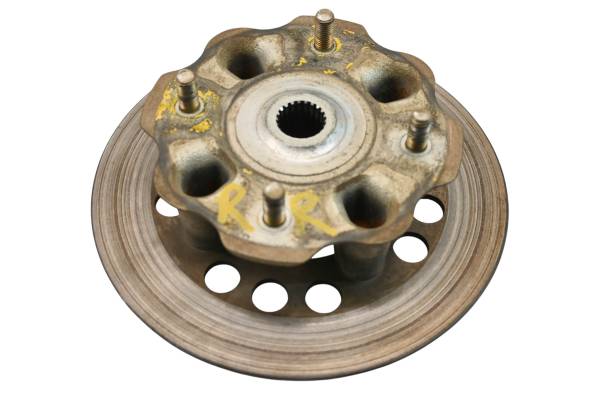 Suzuki - 03 Suzuki Vinson 500 4x4 Rear Wheel Hub & Rotor Right LTA500F
