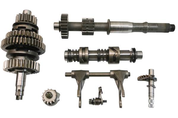 Suzuki - 03 Suzuki Vinson 500 4x4 Transmission Shift Forks & Drum LTA500F