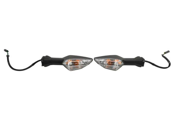 Kawasaki - 23 Kawasaki Z400 ABS Front Blinkers Turn Signals ER400D