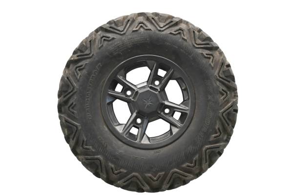 Polaris - 21 Polaris RZR Trail S 1000 Front Wheel Rim & Tire 4/156 12X6 Trailmaster 27X9R12