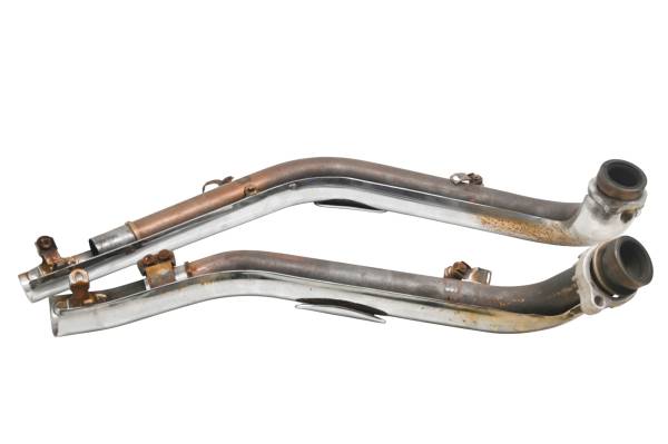 Honda - 02 Honda Shadow Spirit Upper & Lower Header Exhaust Head Pipes VT1100C