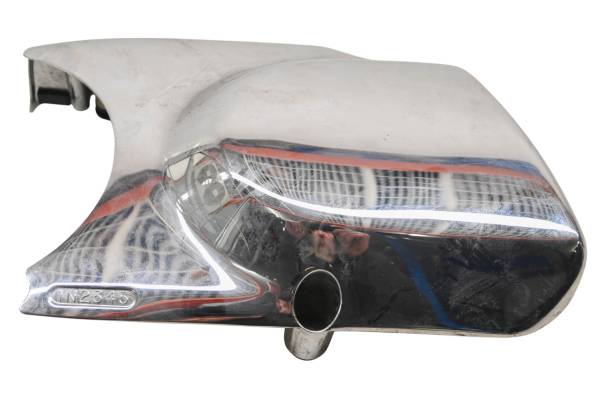 Honda - 02 Honda Shadow Spirit Left Rear Cover VT1100C