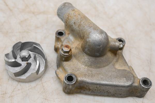 Kawasaki - 06 Kawasaki Brute Force KVF750B Water Pump Cover & Impeller