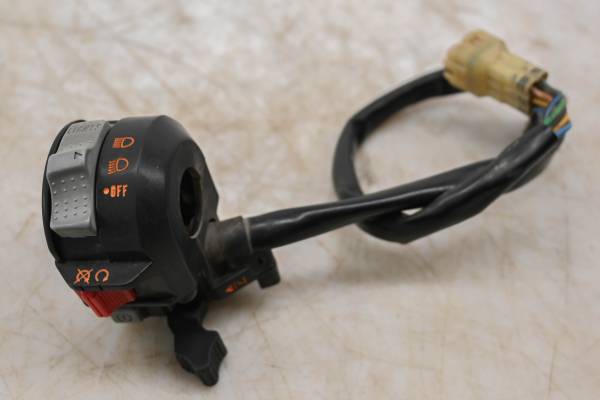 Yamaha - 06 Yamaha Raptor 350 2x4 Headlight On Off Handlebar Start Switch YFM350R