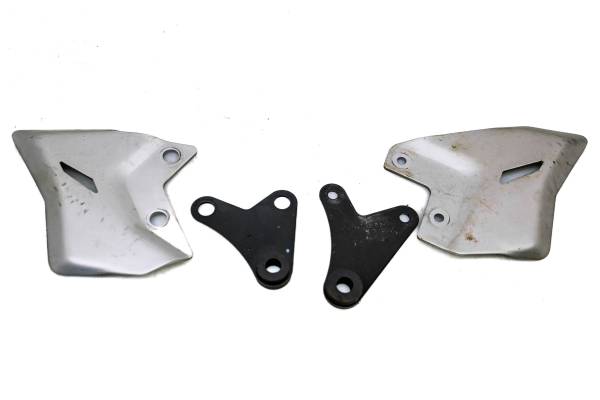 Kawasaki - 19 Kawasaki Ninja 650 ABS Heel Guard Covers & Foot Rest Bracket Support Plates EX650K