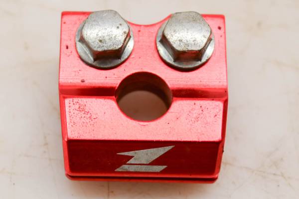 12 Suzuki RMZ250 Front Brake Line Clamp Zeta