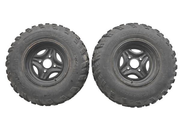 Arctic Cat - 18 Arctic Cat Alterra 700 VLX 4x4 Front Wheels Rims & Tires 25X8-12 4/115 12X6 Carlisle Trail Pro