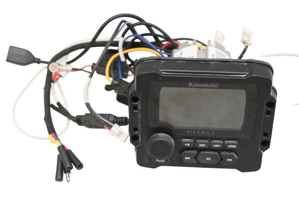 Kawasaki - 24 Kawasaki Teryx KRX 1000 Radio Amplifier Display Unit Hifonics KRF1000