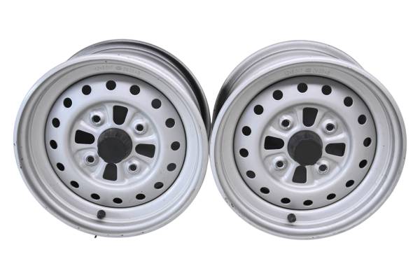 Honda - 11 Honda Rancher 420 4x4 Front Wheels Rims 12X6 4/110 TRX420FPA