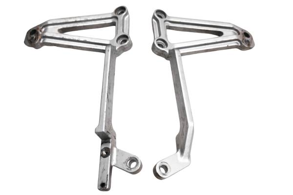 Kawasaki - 03 Kawasaki Ninja 250R Left & Right Muffler Stay Brackets Mounts EX250