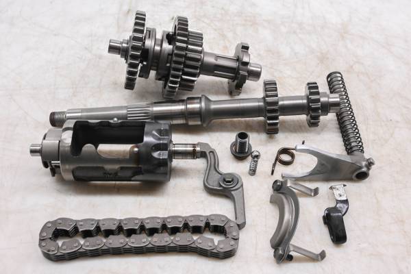 Yamaha - 05 Yamaha Kodiak 400 4x4 Transmission Shift Forks & Drum YFM400F