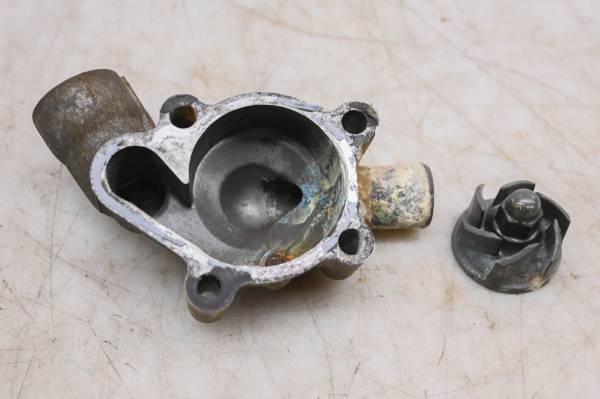 Yamaha - 05 Yamaha Kodiak 400 4x4 Water Pump Cover & Impeller YFM400F