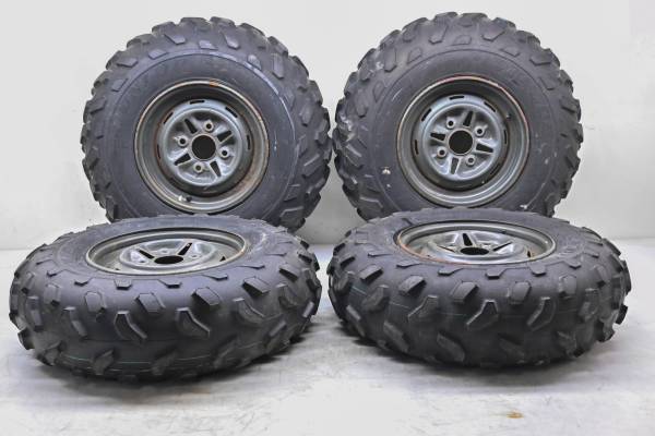 Yamaha - 05 Yamaha Kodiak 400 4x4 Front & Rear Wheels Rims & Tires 4/110 25X8-12 25X10-12 YFM400F