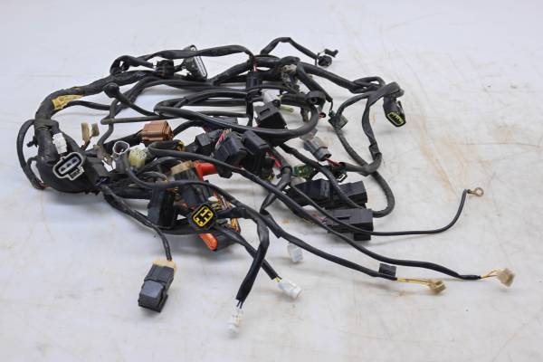 Yamaha - 09 Yamaha Grizzly 550 4x4 Wire Harness Electrical Wiring YFM550F
