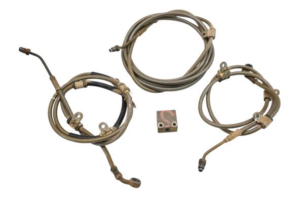 Polaris - 21 Polaris PRO XD 4000D Crew Rear Brake Lines