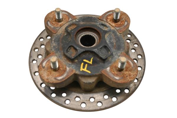 Polaris - 21 Polaris PRO XD 4000D Crew Front Wheel Hub & Rotor Left Or Right