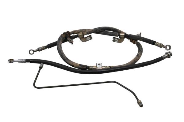 Yamaha - 14 Yamaha Grizzly 550 4x4 Front Brake Lines YFM550F