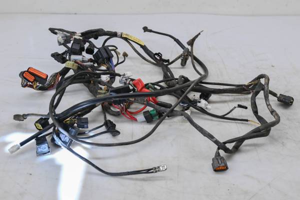 Yamaha - 14 Yamaha Grizzly 550 4x4 Wire Harness Electrical Wiring YFM550F