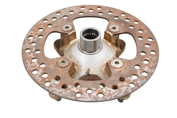 Kawasaki - 03 Kawasaki Prairie 650 4x4 Front Wheel Hub & Rotor Left Or Right KVF650