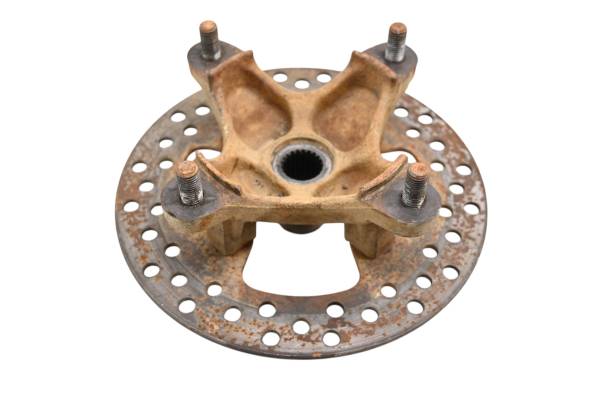 Kawasaki - 02 Kawasaki Prairie 650 4x4 Front Wheel Hub & Rotor Left Or Right KVF650