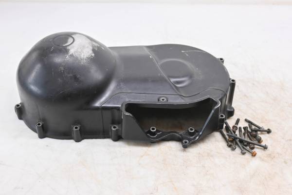 Suzuki - 01 Suzuki Quadmaster 500 4x4 Outer Belt Clutch Cover LTA500F